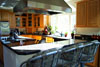 Raised Eating Bar in Kitchen