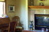Sitting Room with Fireplace in the Master Suite