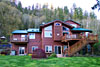 Rear of Custom Home