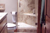 Guest Bathroom with Tiled Shower