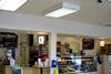 Deli Counter and Kitchen Beyond
