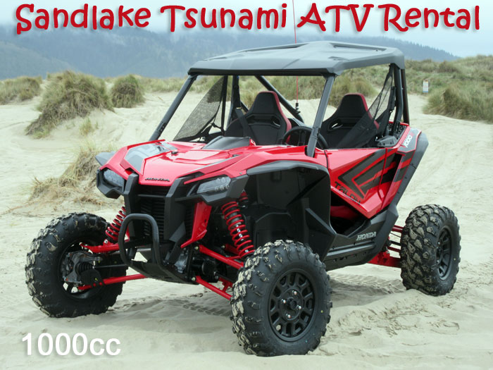 Rent a Honda Talon 1000R for the sand