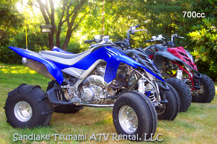 700cc Yamaha Raptor Quad - The greatest thrill to ride